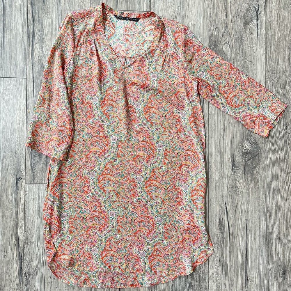 Zara XS long blouse